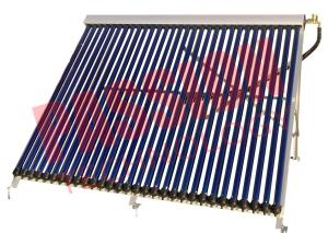 Quality Wall Mounted Heat Pipe Vacuum Tube Solar Collector Aluminum Alloy Material wholesale