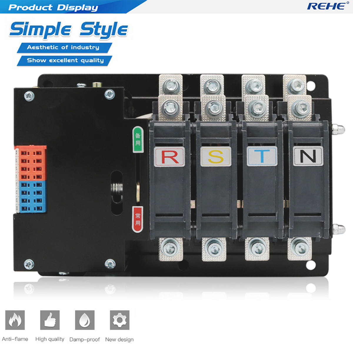 Hot Sale ATSQ1-M series 3P/4P AC400V Dual Automatic Transfer Switch 630A-2000A
