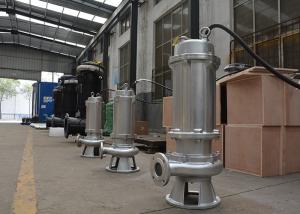 Quality Stainless Steel Submersible Sewage Pump Non Clogging Fecal Rain Drainage wholesale
