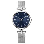 3ATM Waterproof Genuine Diamond Quartz Watch Vacuum Electroplating Skinfriendly