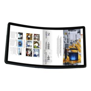 Quality 32in 32W 1920x1080 Curved LCD Display For Gaming Industry wholesale