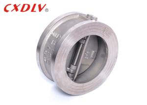 Quality Dual Plate Swing With Spring Wafer Check Valve Butterfly Style Environmentally Friendly wholesale