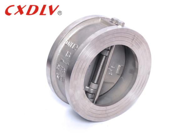 Dual Plate Swing With Spring Wafer Check Valve Butterfly Style Environmentally