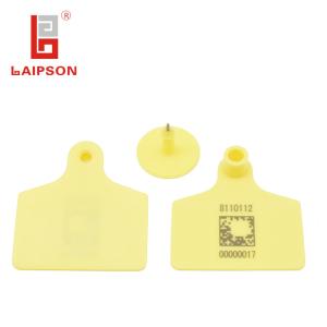 Quality 62mm Medium Tpu Cow Cattle Ear Tags For Animal Husbandry Management wholesale