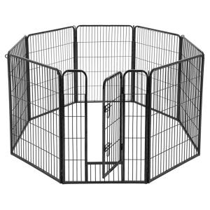 Quality Firm Frame Sturdy Steel Dog Cage , Stainless Steel Cat Cage L Shaped Latch wholesale