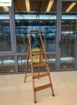 1.1mm Wooden Aluminum Ladder 250mm Pedal 2-9 Steps