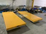 OEM CE Certificate Stationary Electric Wheels Scissor Lift Table