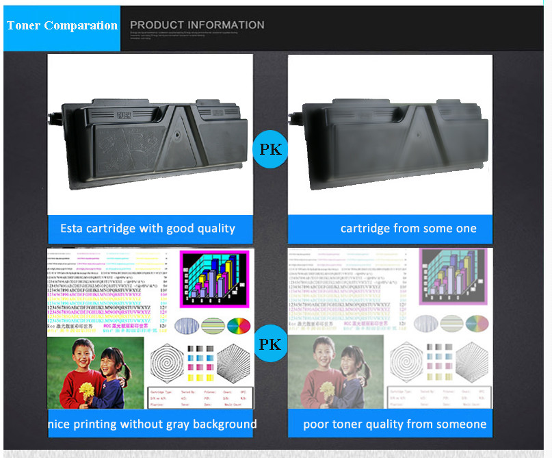 Kyoc T Crtg FS 1320 DN / 1370DN Printer Toner Cartridge , Black Toner Cartridge TK170 7.2K