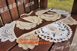Quality 11pcs Burlap Lace Banner Bunting Jute Rustic Wedding Banner, Sweetheart Table Bunting banner Wedding love sign lace mate wholesale