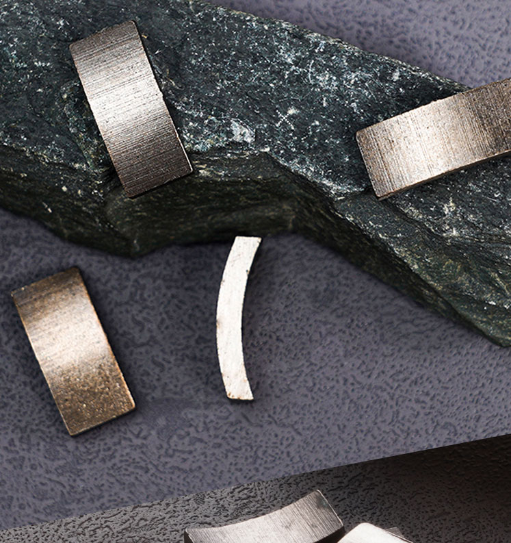 Long Lifespan Diamond Segments With Layer Segment Shape For Core Drill Bits Construction