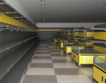 OEM Heavy Duty Supermarket Display Shelving Mix Color For Store
