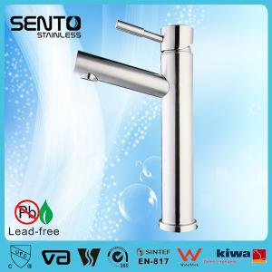 Quality Sento new design stainless steel bathroom basin faucet patented faucet wholesale
