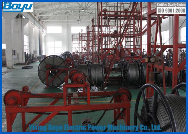 22mm 18 Strands 372kN Anti twist Wire Rope Overhead for Transmission Line
