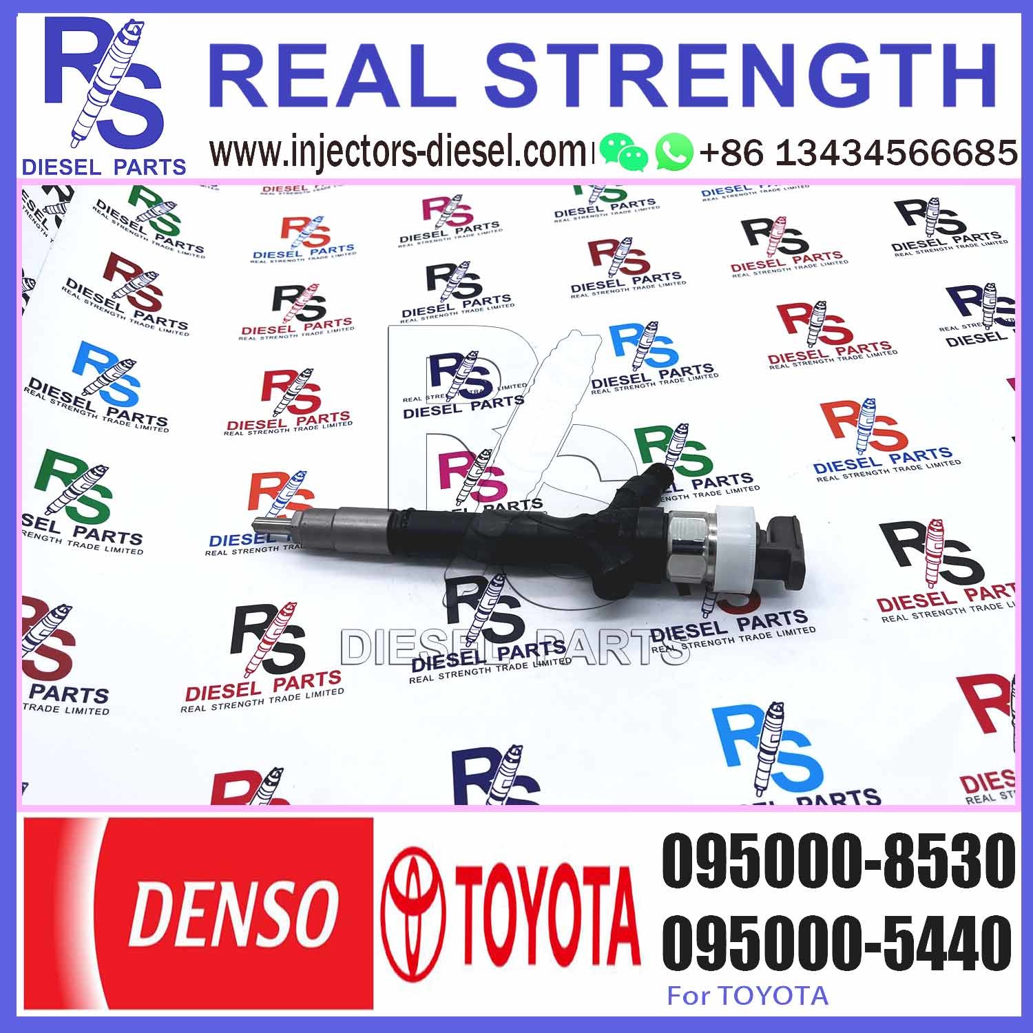 Diesel Injector 23670-09360 23670-0L070 Common Rail Injetor 095000-8740 095000-8530 for TOYOTA Hilux 2KD