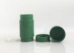 Green 50G AS Plastic Deodorant Tubes 84mm Empty Stick Deodorant Containers