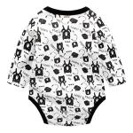 Customize Lovely Valentines day print Soft Organic Cotton Bamboo fabric baby