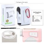 kaemeasu Mini Laser Rangefinder Rechargeable Golf Range Finder With Magnetic
