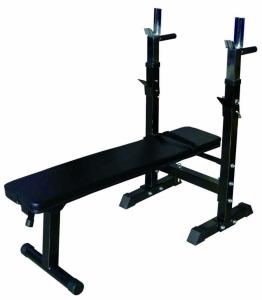 Quality Pvc 16kg Home Weight Bench And Squat Rack Barbell Multifunctional Black wholesale
