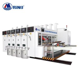 China Carton Box Two Color Carton Flexographic Printing Machine 30KW on sale