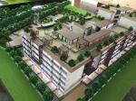 Led lighting architectural modeling supplies, real estate scale mockup with