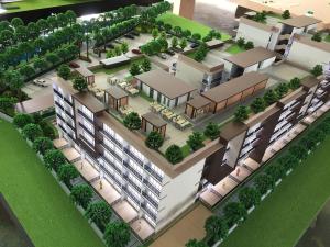 Quality Led lighting architectural modeling supplies, real estate scale mockup with details wholesale