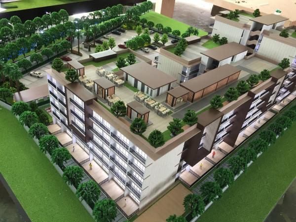 Led lighting architectural modeling supplies, real estate scale mockup with