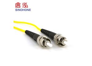 Quality ST / UPC Single Mode Fiber Optic Patch Cord High Durability Long Delivery Length wholesale