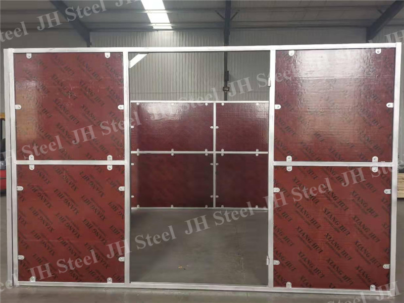 Indoor Plywood Filling Equestrian 2.2m Horse Stall Panels