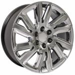 TUV 22 Inch GMC Denali Replica Wheels 5901 Gloss Black Chevy Tahoe Chrome Rims