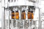 4000BPH Automatic Beer Filling Machine PLC Automatic Beer Glass Filler