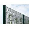 Buy cheap 1.550mm Height Welded Wire Mesh Panel Security Fence 50 X 200mm With Post from wholesalers