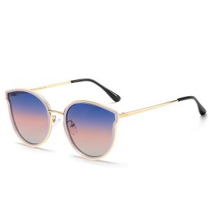 Quality Trendy UV400 Big Frame Personalized Driving 142MM Women Sunglasses wholesale
