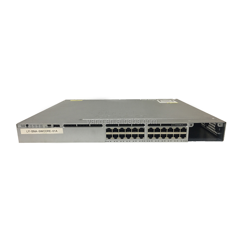 QoS Function 3850 Series 24 Ports LAN Ba Se Stack Able Switch WS-C3850-24T-S Customizable and Design