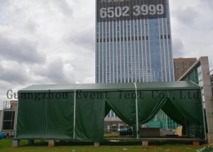 Quality Fire Retardant A Frame Tent With Fabric Zip Door for Business Show wholesale