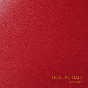 Quality Floating Plaid Leatherette Paper for Bookbinding Packaging ,Tear Resistant wholesale