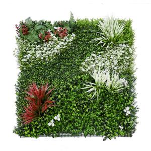 Quality Greenery Panels Artificial Plant Grass Backdrop Wall For Home Decoration wholesale