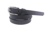 5/8" Vintage Ladies Leather Belts For Jeans Embossed 2 Rows Diamond With Pin