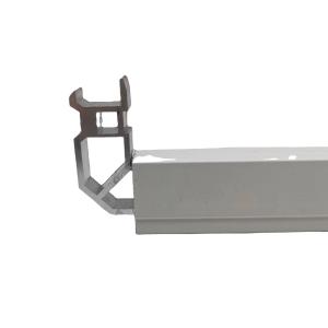 Quality H10mm Aluminum Corner Joint For Double Glazed Tempered Glass Sliding Entrance Door wholesale