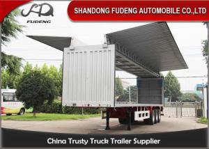 Quality Mechanical Side Wall 3 Axles 60T 40Ft Cargo Box Trailer wholesale