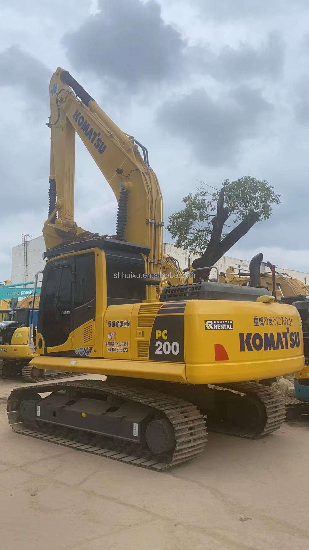 Komatsu Used excavator komatsu PC200 20ton second hand original japan surplus in good condition Komatsu Excavator