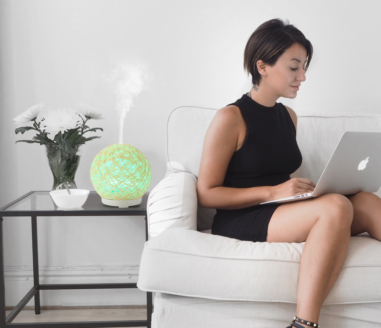 New 2020 Art Works Aroma Home Fragrance MINI Ultrasonic Cute Aroma Diffuser