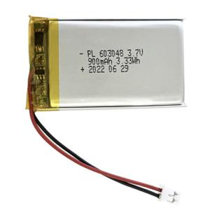 Quality 3.7V 900mAh Rechargeable Lithium Polymer Battery 603048 for Beauty Apparatus wholesale