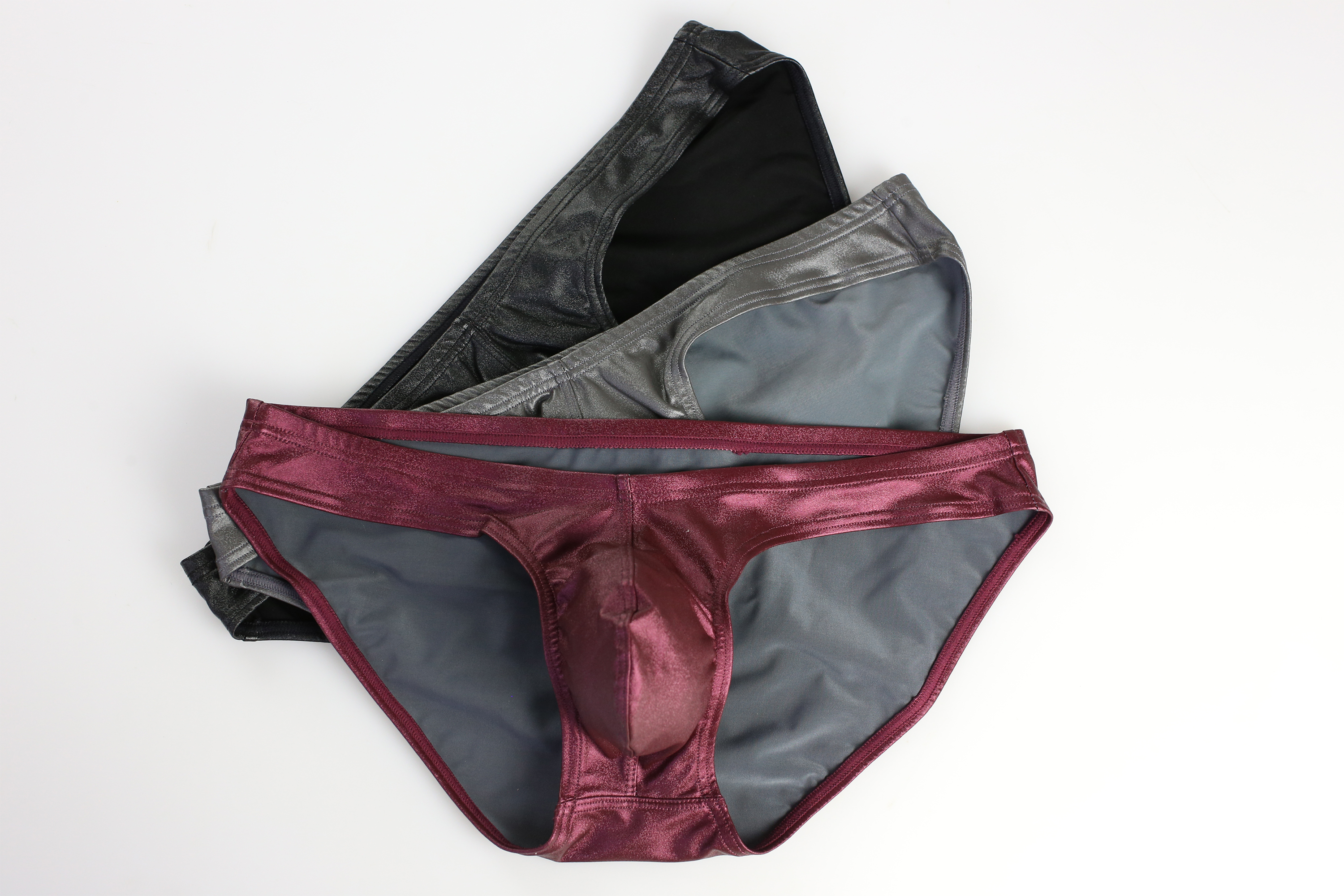 Woven Solid Mens Briefs Underwear S-XL Sport Breathable Men'S Sexy Underwear