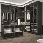 Wood Style PANEL Big Corner Open Wardrobe Cabinet for Home Villa Hotel Apartment