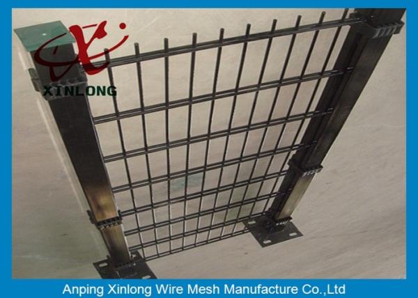 Double Green Pvc Coated Wire Mesh Fencing For Country Border XLS-05