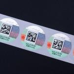 Customized Design Anti-Fake Anti-counterfeiting Laser Label Red Wine Label