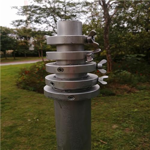 Mobile 9M Portable Aluminum Telescopic TV Antenna Pole Mobile Telescopic Mast
