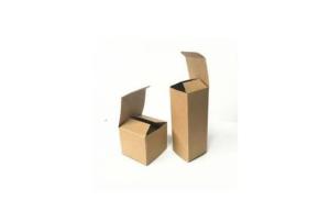 Quality Recycled Brown Kraft Gift Boxes Foldable Perfume Packaging Digital Printing wholesale