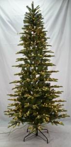 Quality 7.5 Foot Aspen Green Fir Slim Tree With 450UL Clear Lights wholesale