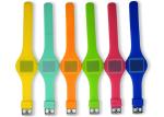 Candy colors Children's Electronic Silicone Watch LED Touch Cartoon Watch